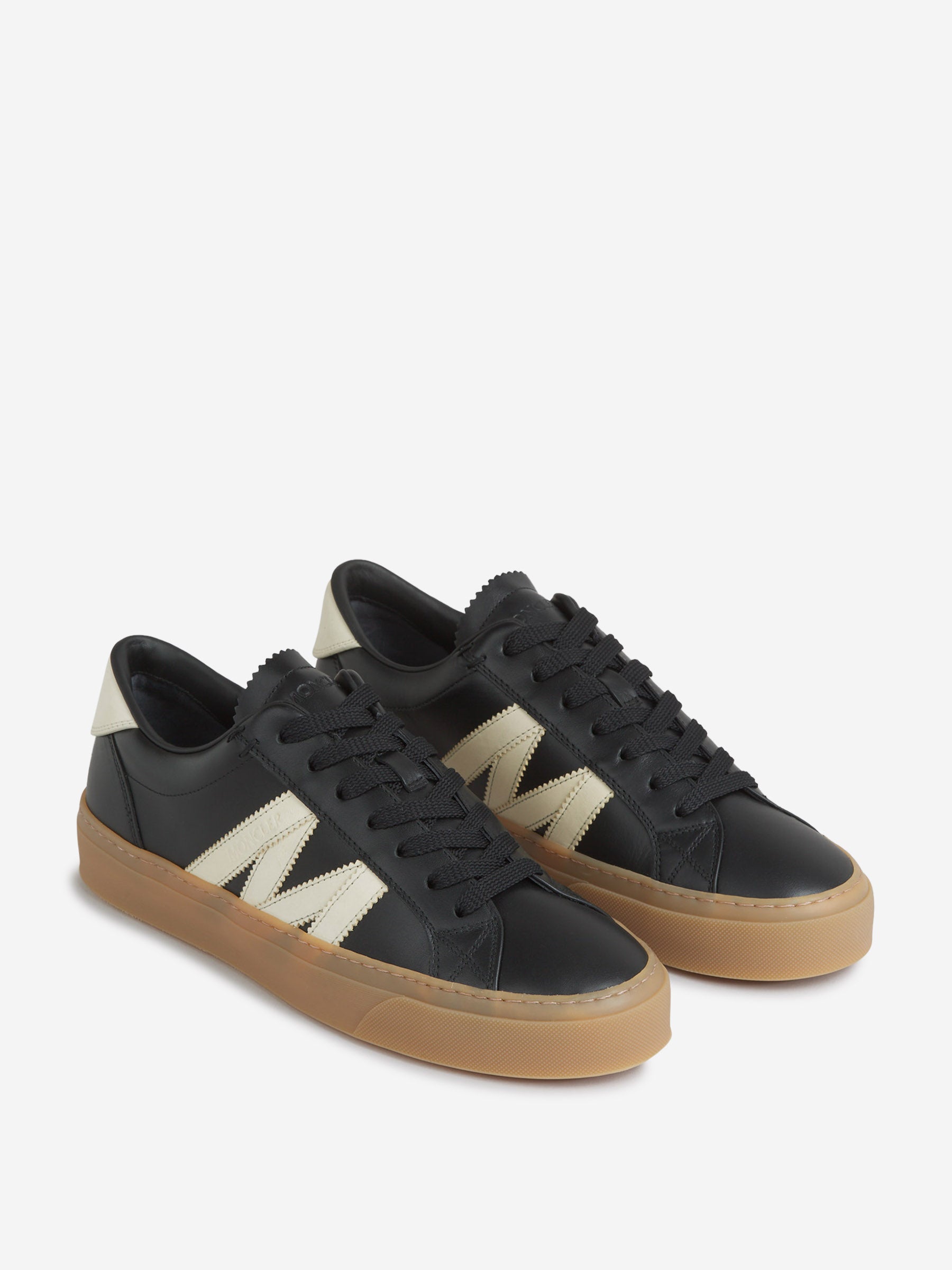 Оригінальна Monaco2 Leather Sneakers Moncler – вид ззаду - MONCLER