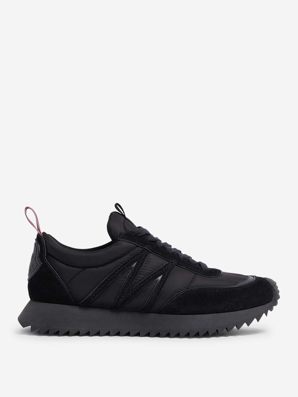 Pacey Suede Sneakers Moncler – Гарантія оригінальності – боковий вид