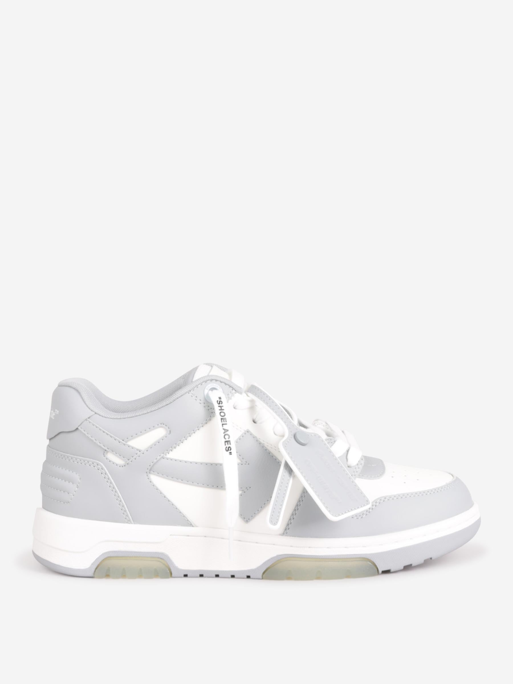 Sneakers Out Of Office Off-white – Гарантія оригінальності – боковий вид