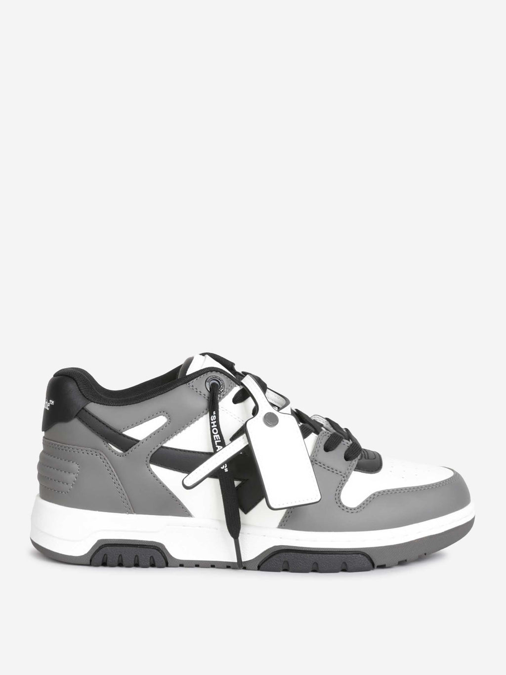 Sneakers Out Of Office Off-white – Гарантія оригінальності – боковий вид