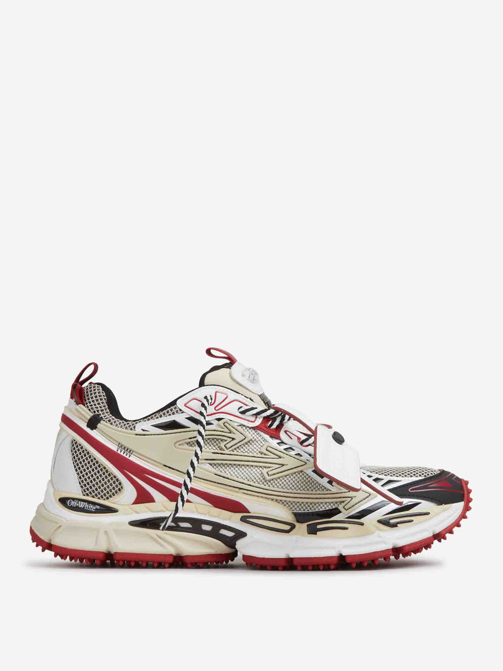Sneakers Ow Be Right Back Off-white оригінал – Купити в Україні – боковий вид