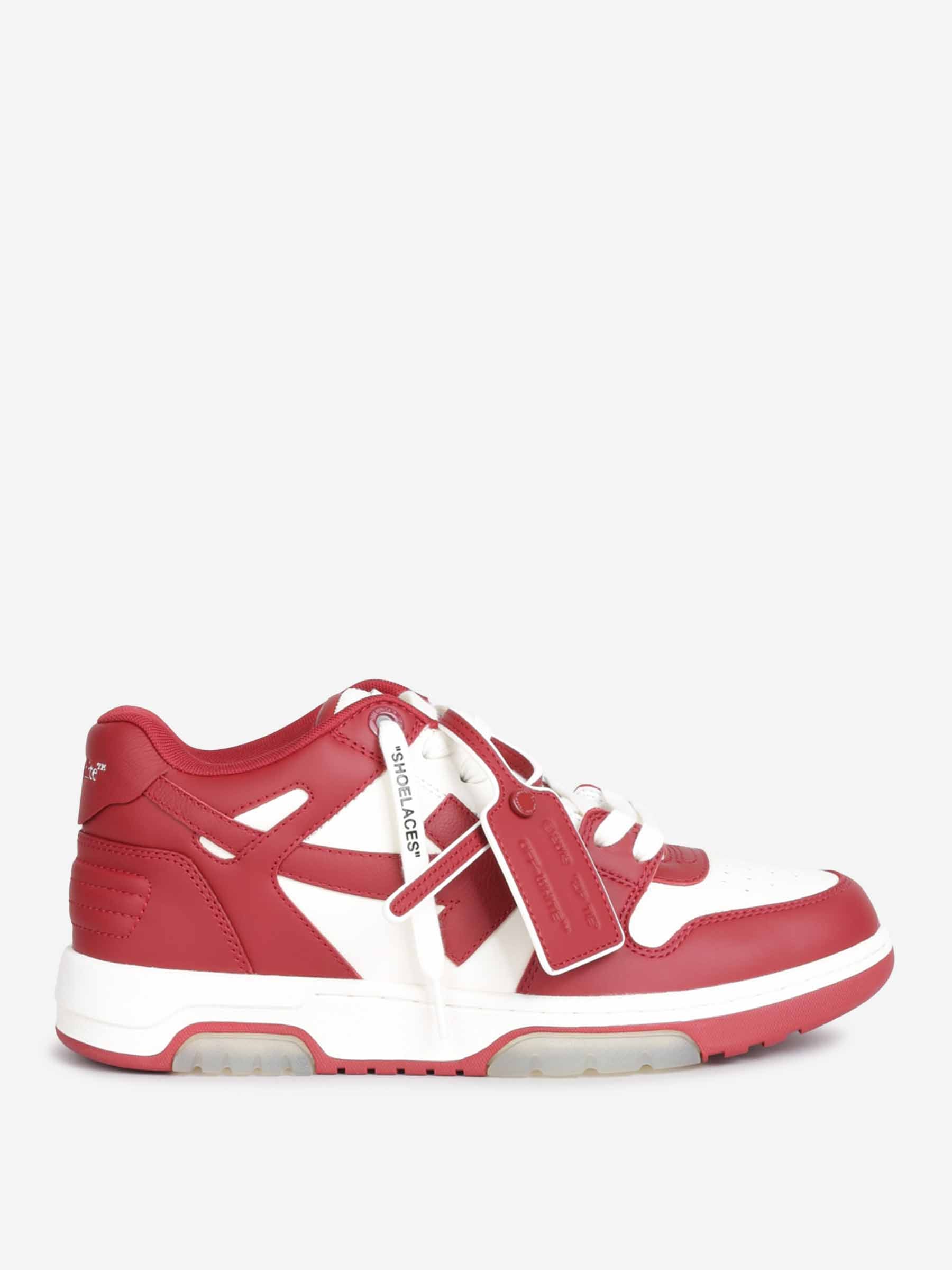 Sneakers Out Of Office Off-white – Гарантія оригінальності – боковий вид