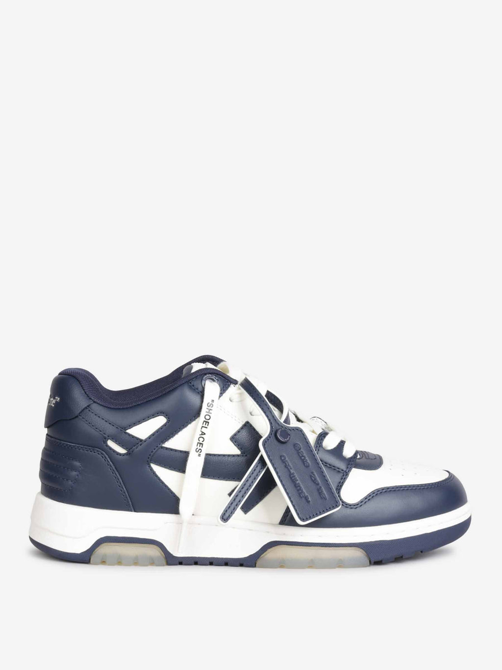 Sneakers Out Of Office Off-white – Гарантія оригінальності – боковий вид
