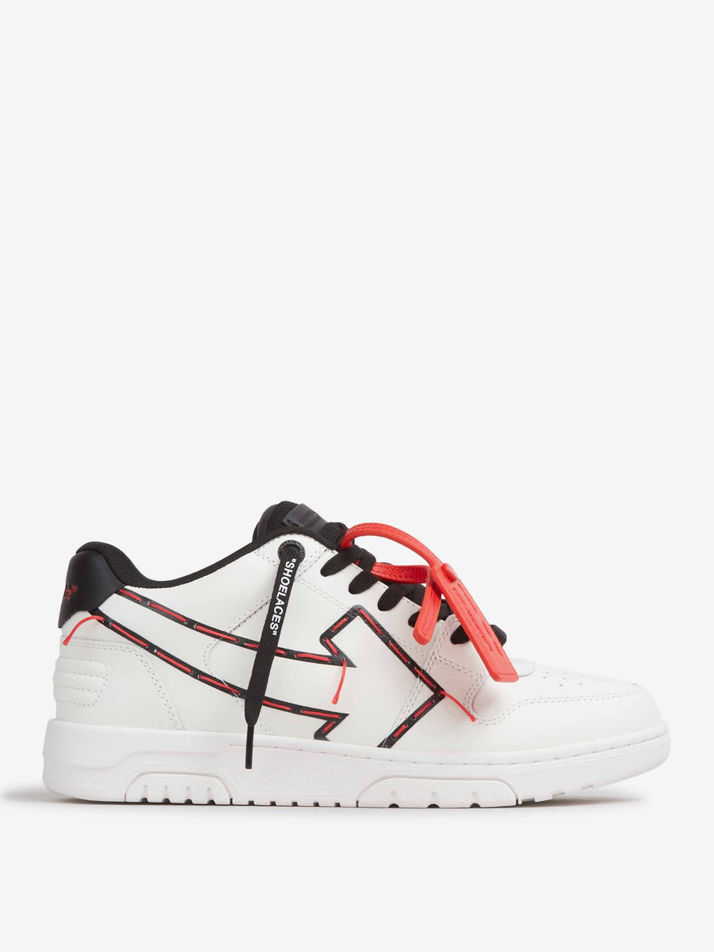 Sneakers Out Of Office Off-white – Гарантія оригінальності – боковий вид