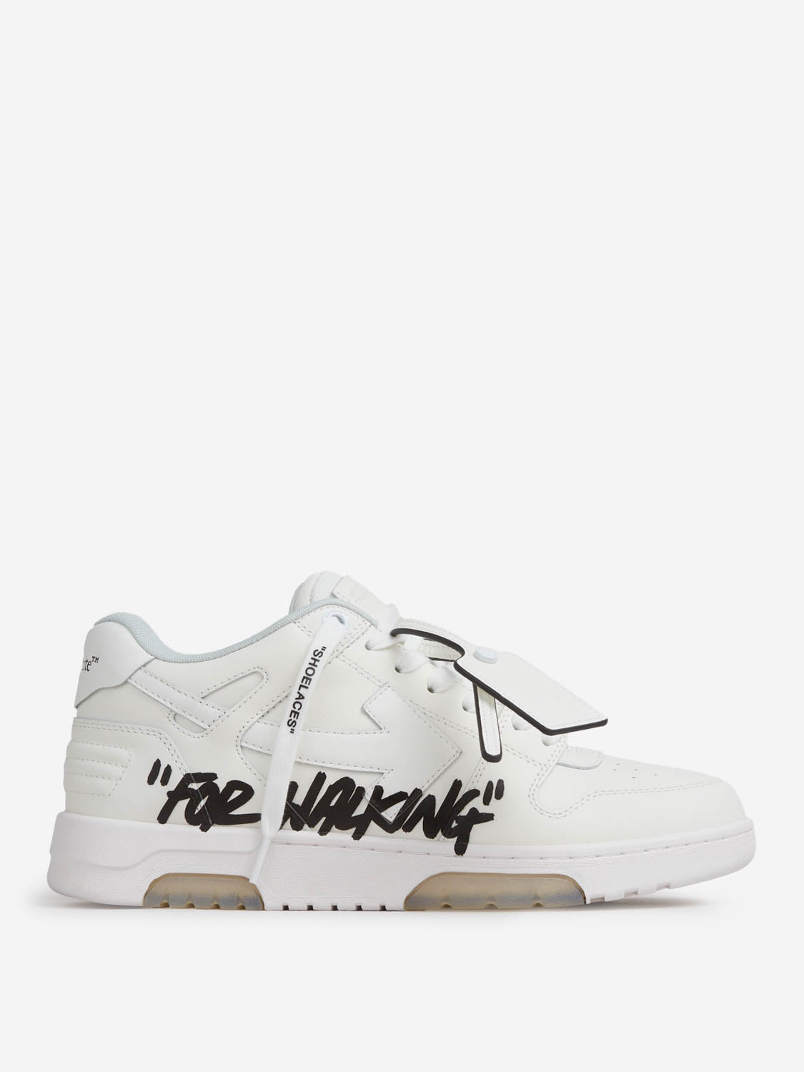 Sneakers Out Of Office Off-white – Гарантія оригінальності – боковий вид