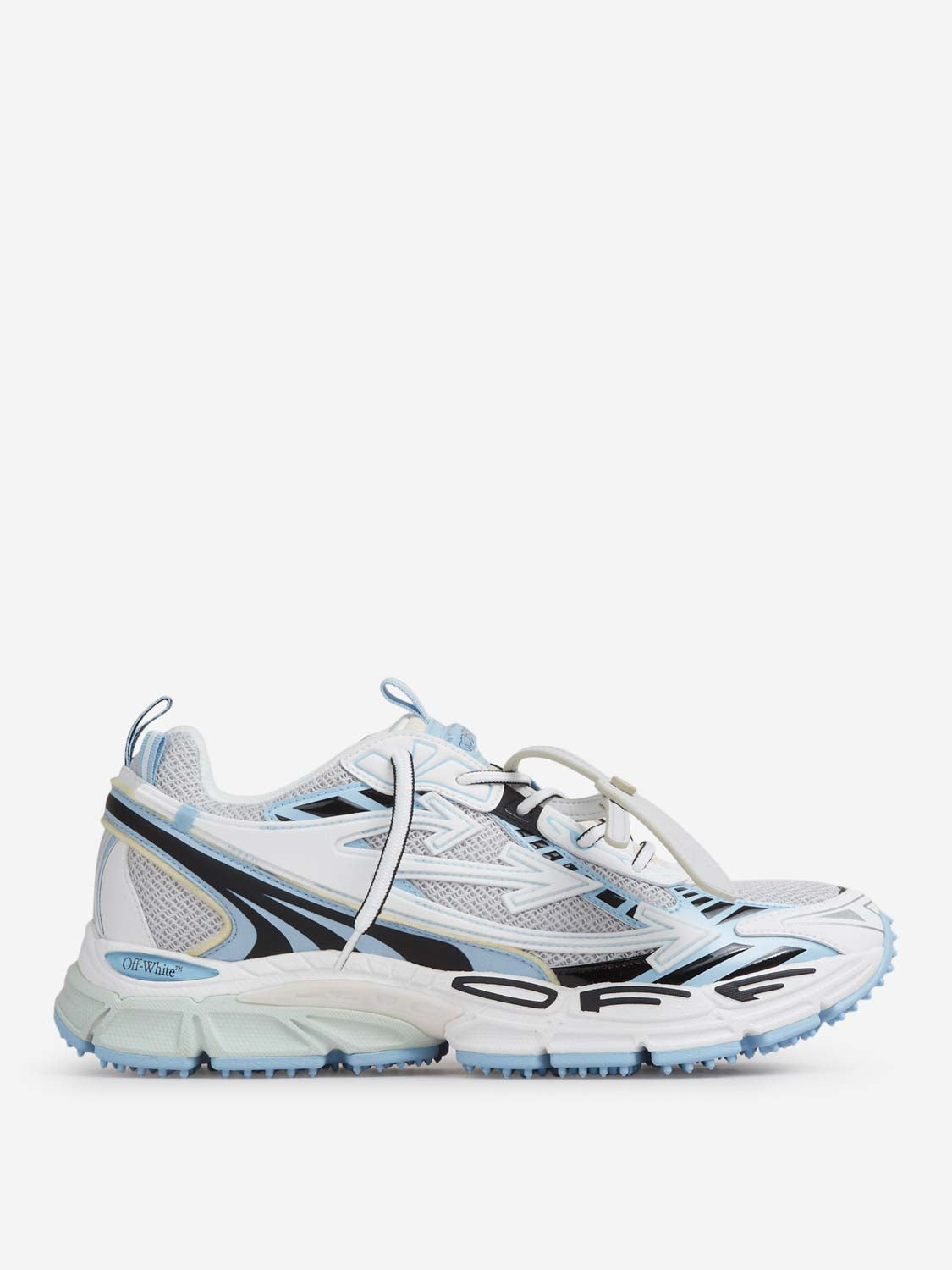 Sneakers Ow Be Right Back Mesh Off-white – Гарантія оригінальності – боковий вид