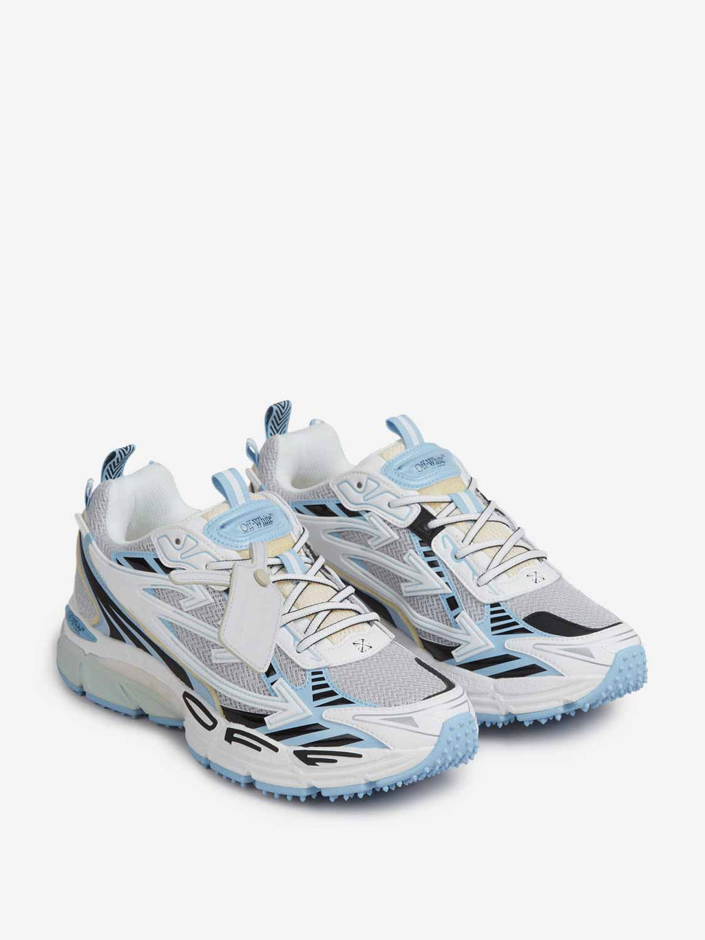 Sneakers Ow Be Right Back Mesh Off-white – Гарантія оригінальності – вид ззаду
