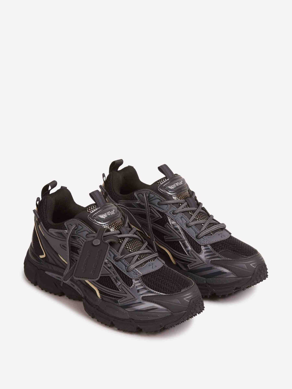 Sneakers Ow Be Right Back Mesh Off-white – Гарантія оригінальності – вид ззаду