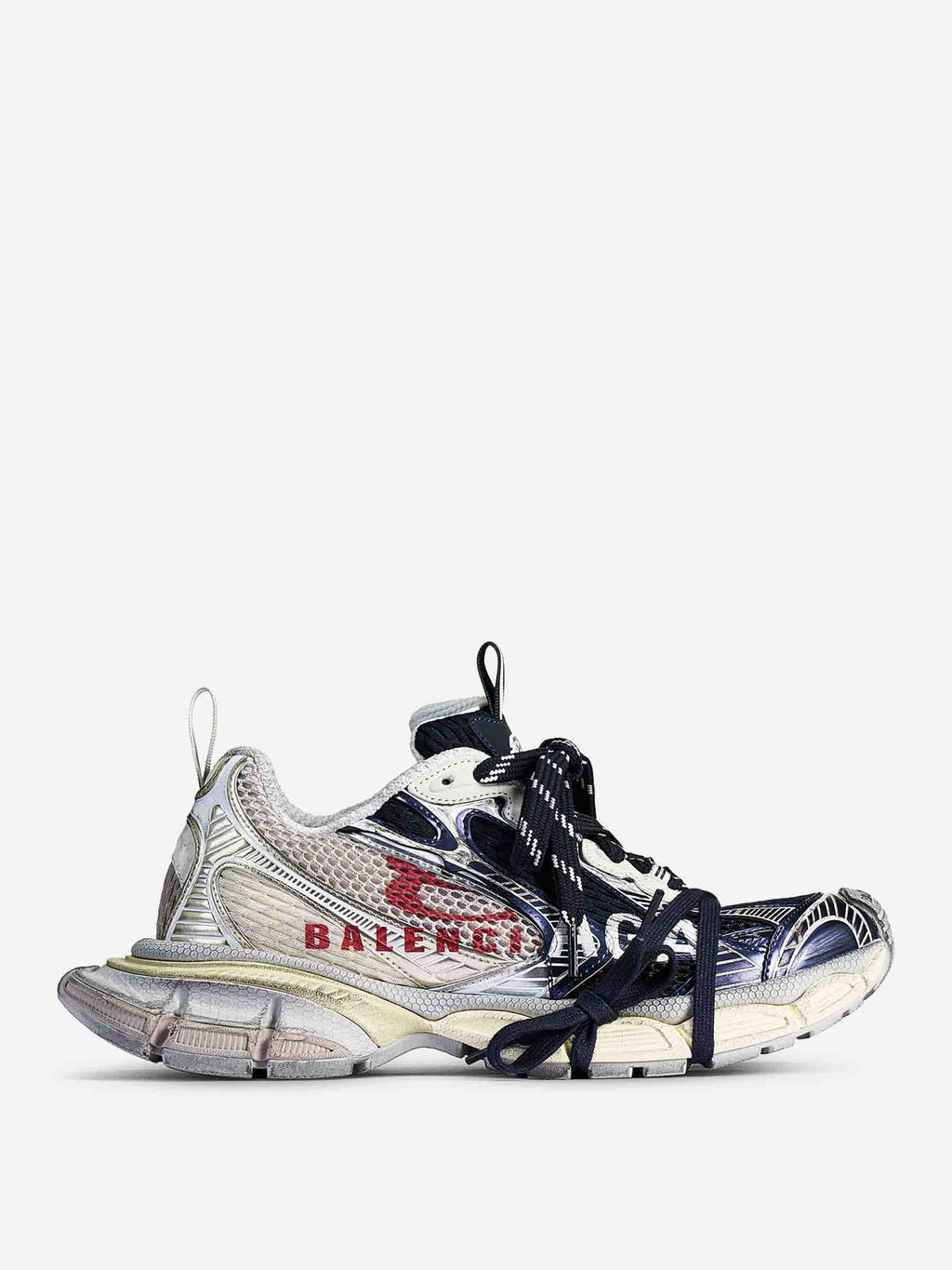 3xl Split Logo Sneakers Balenciaga оригінал – Купити в Україні – боковий вид