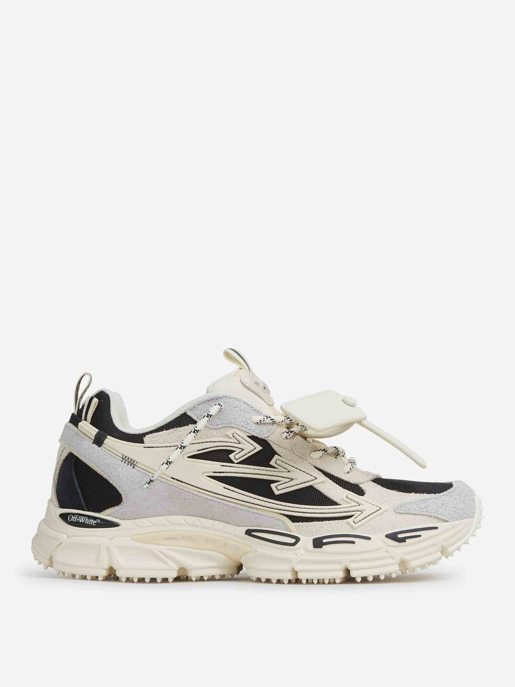 Sneakers Ow Be Right Back Off-white оригінал – Купити в Україні – боковий вид