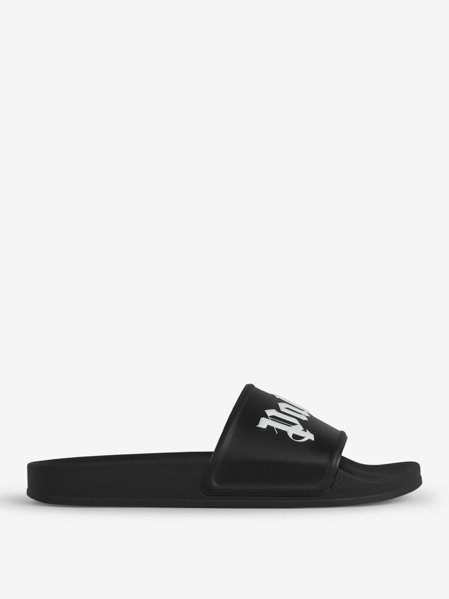 Sandalias Pool Logo Palm angels – Гарантія оригінальності – боковий вид