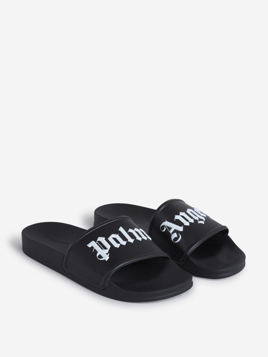 Sandalias Pool Logo Palm angels – Гарантія оригінальності – вид ззаду