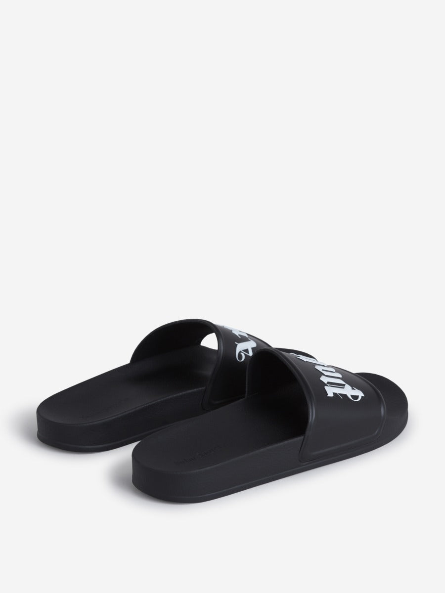 Sandalias Pool Logo Palm angels – Гарантія оригінальності – детальний вид