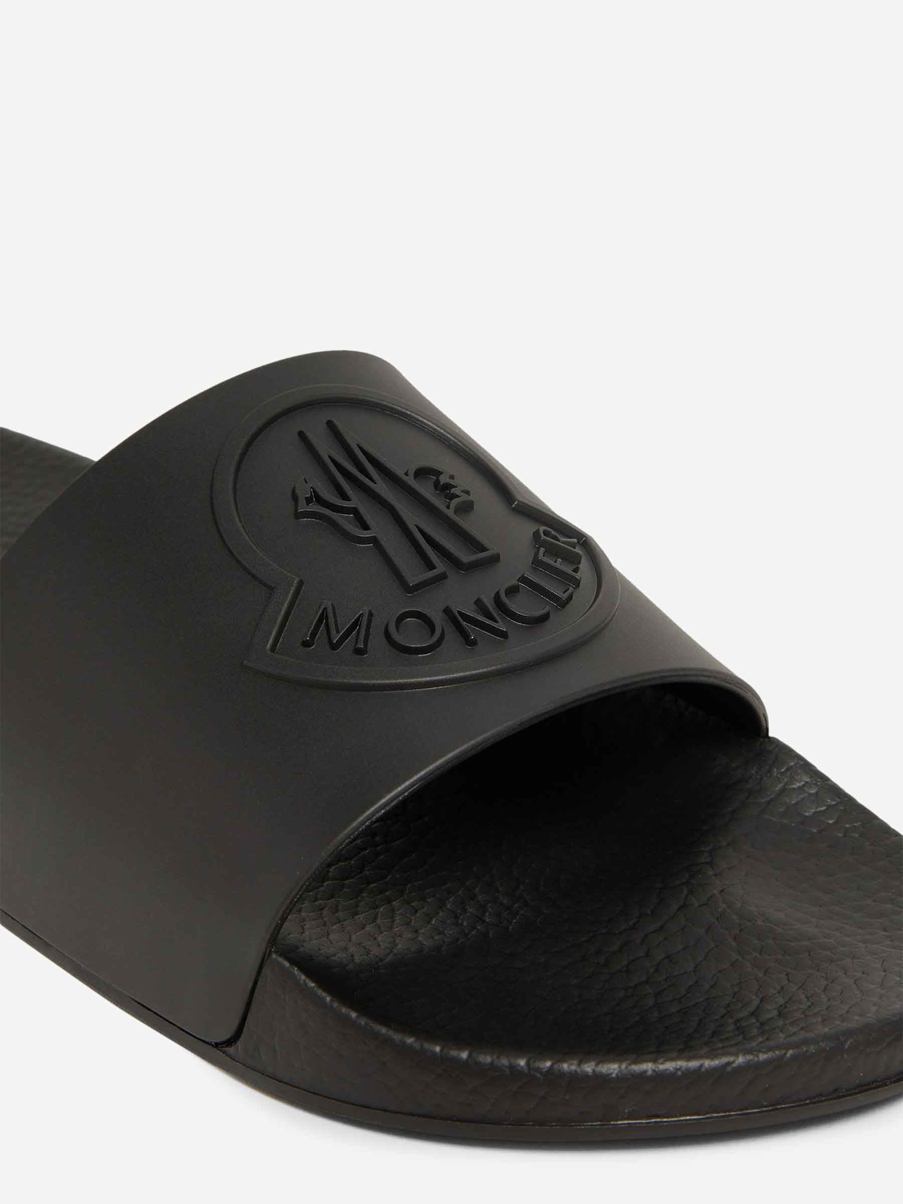 Basile Rubber Flip Flops Moncler оригінал – Купити в Україні – вид ззаду - MONCLER