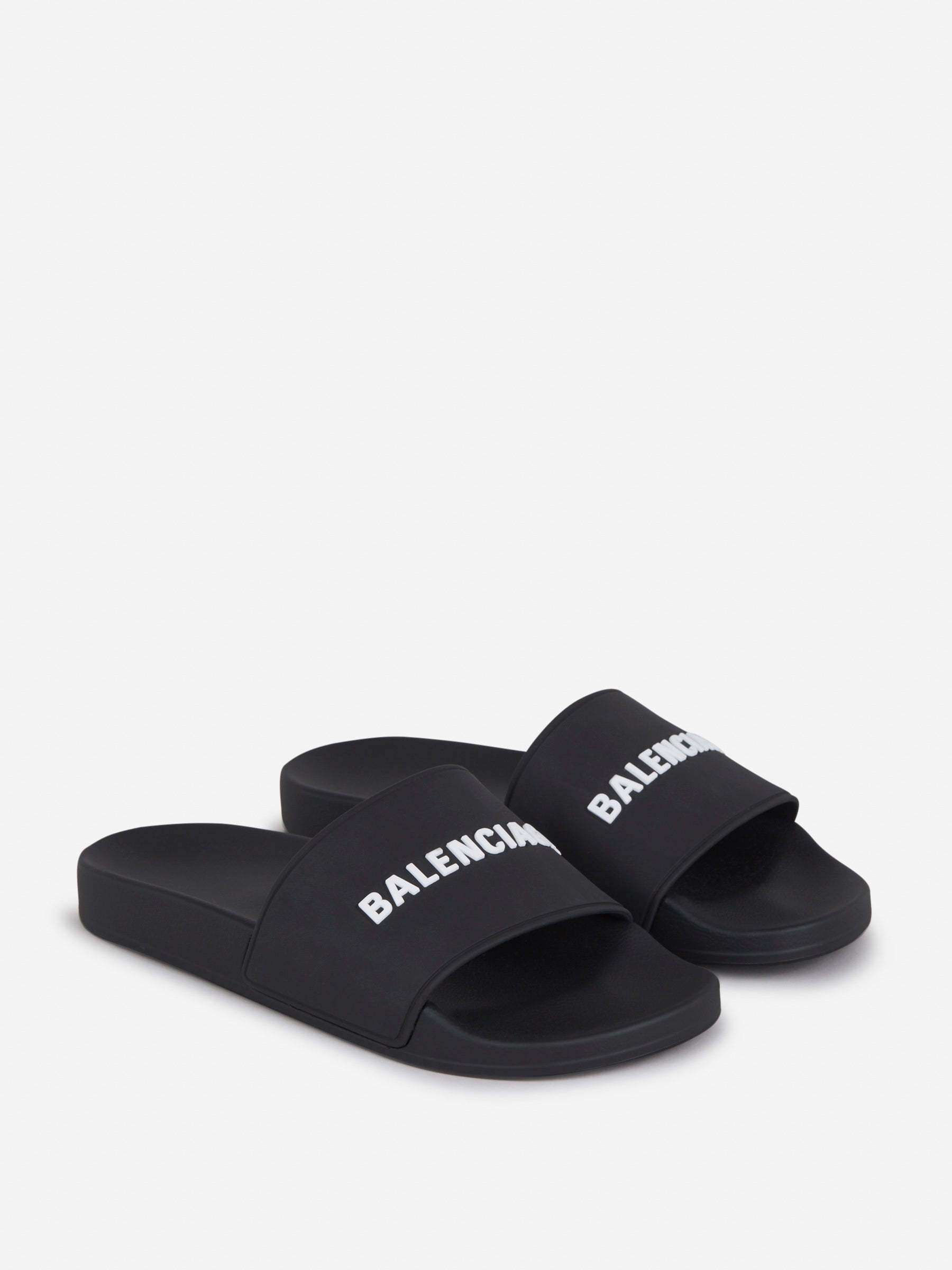 Pool Slide Flip Flops Balenciaga оригінал – Купити в Україні – вид ззаду