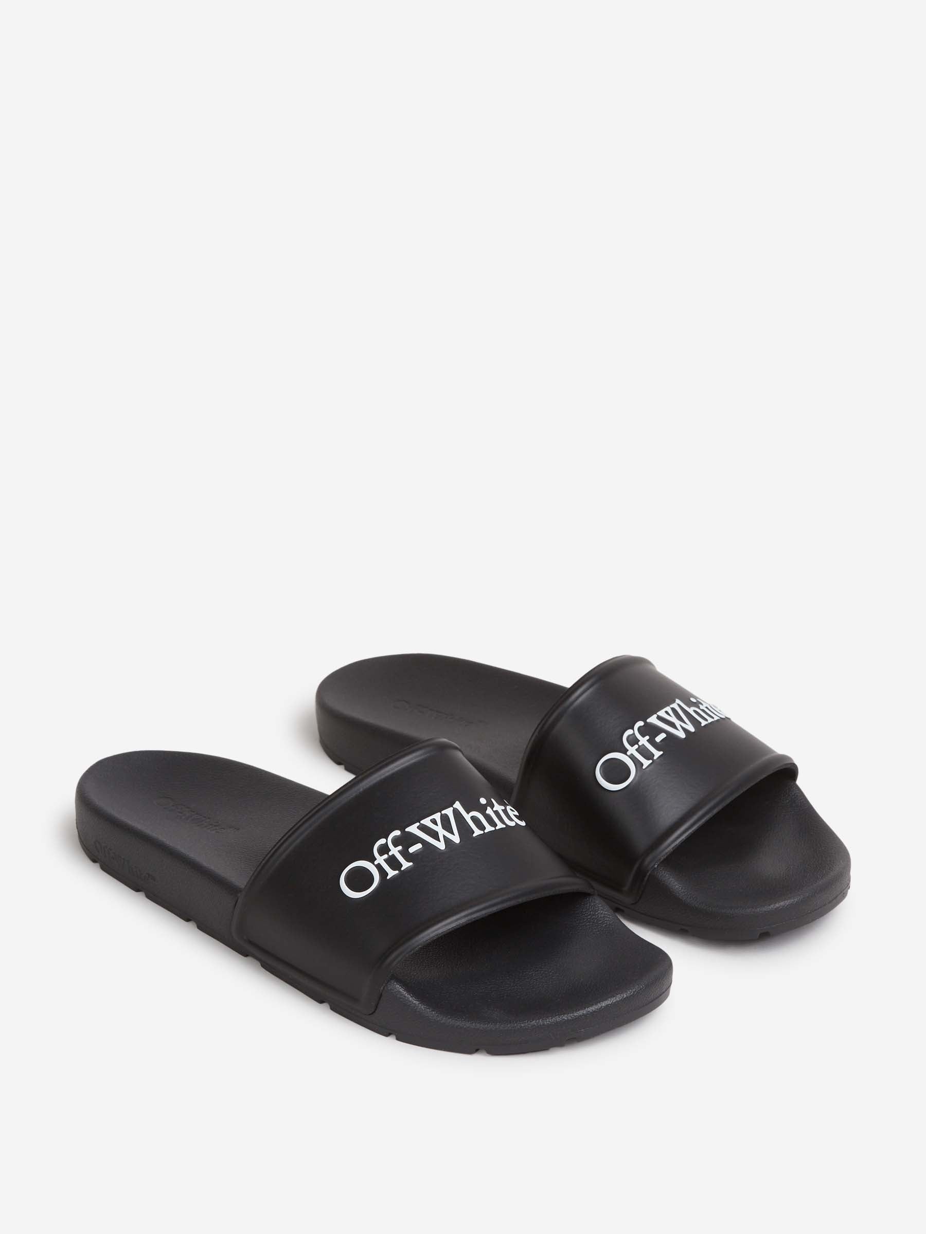 Оригінальна Bookish Slide Sandals Off-white – вид ззаду