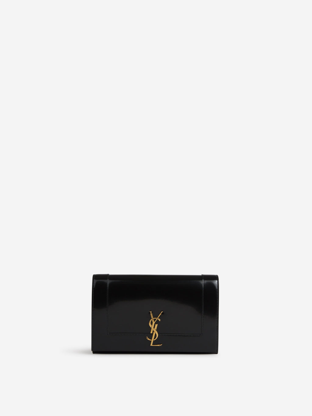 Logo Leather Handbag Saint laurent оригінал – Купити в Україні – боковий вид