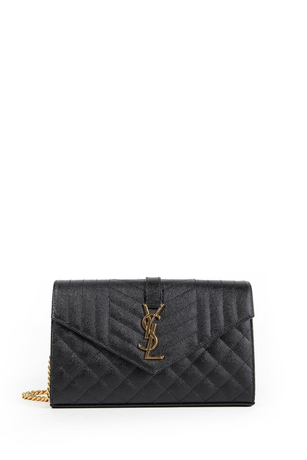 Monogram Chain Wallet In MIX Matelassé Saint laurent оригінал – Купити в Україні – боковий вид
