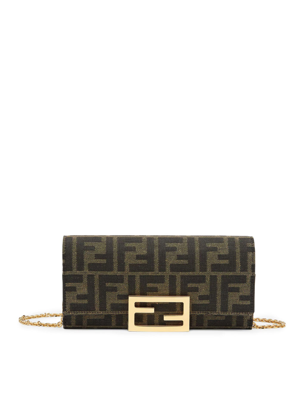 Оригінальна Continental With Chain Baguette Fendi – боковий вид