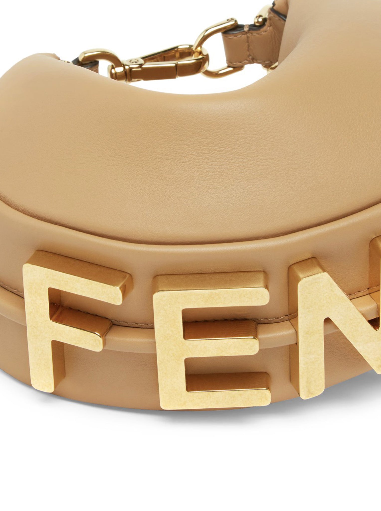 Оригінальна graphy Mini In Honey Leather Fendi – збільшений вид