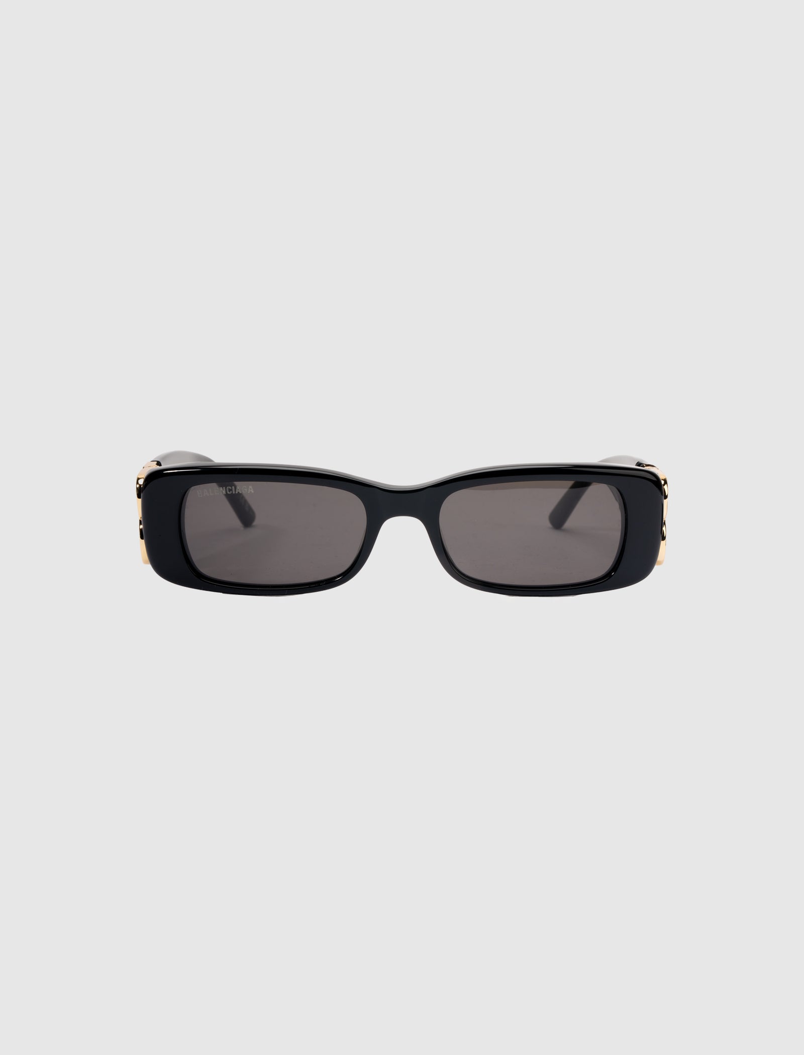 Dynasty Rectangle Sunglasses Balenciaga – Гарантія оригінальності – боковий вид - BALENCIAGA