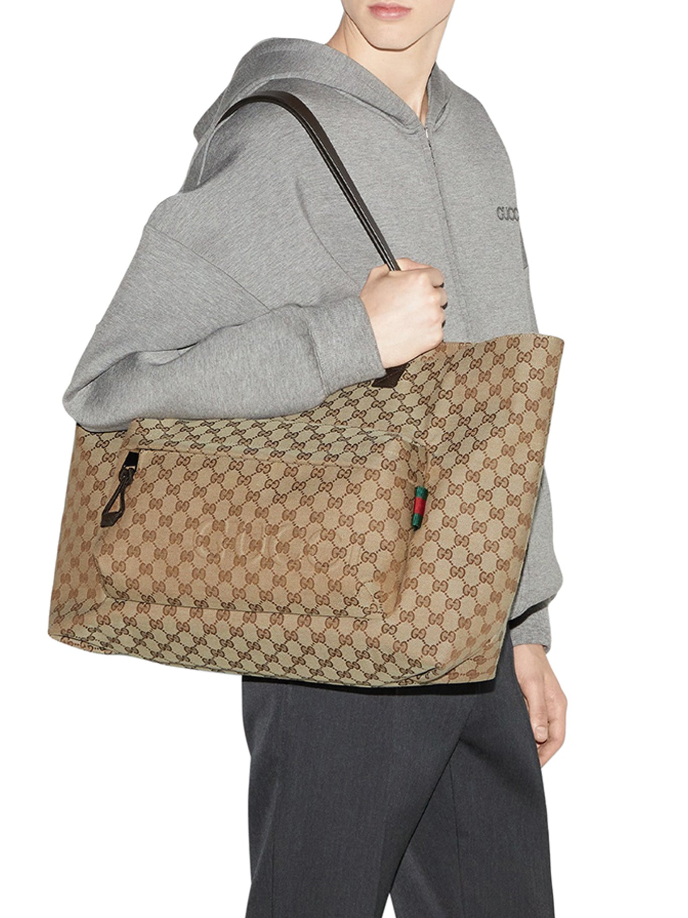 Оригінальна Gg Large Size Shopping Bag Gucci – вид ззаду