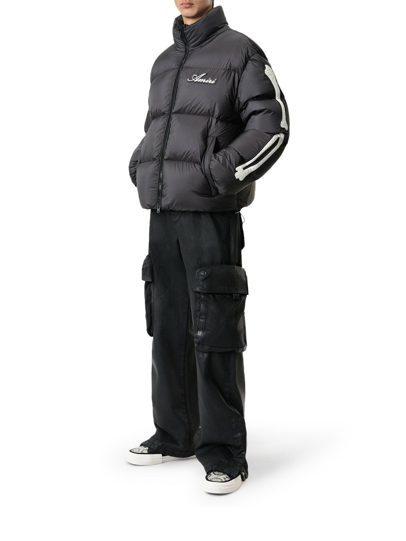 Оригінальна Bones Down Jacket Amiri – вид ззаду