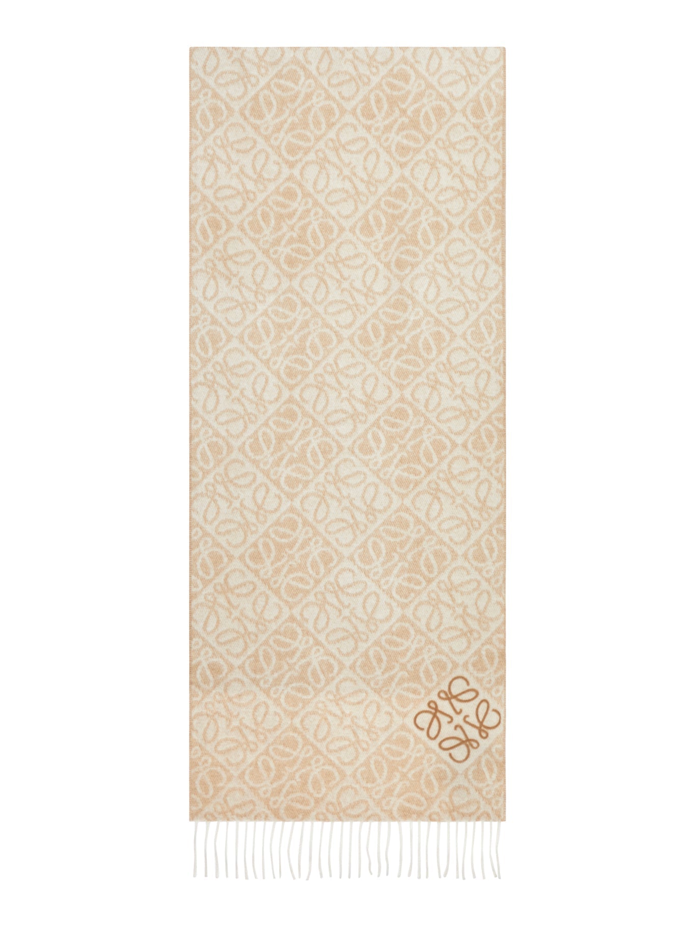 Оригінальна Anagram Wool And Cashmere Scarf Loewe – боковий вид