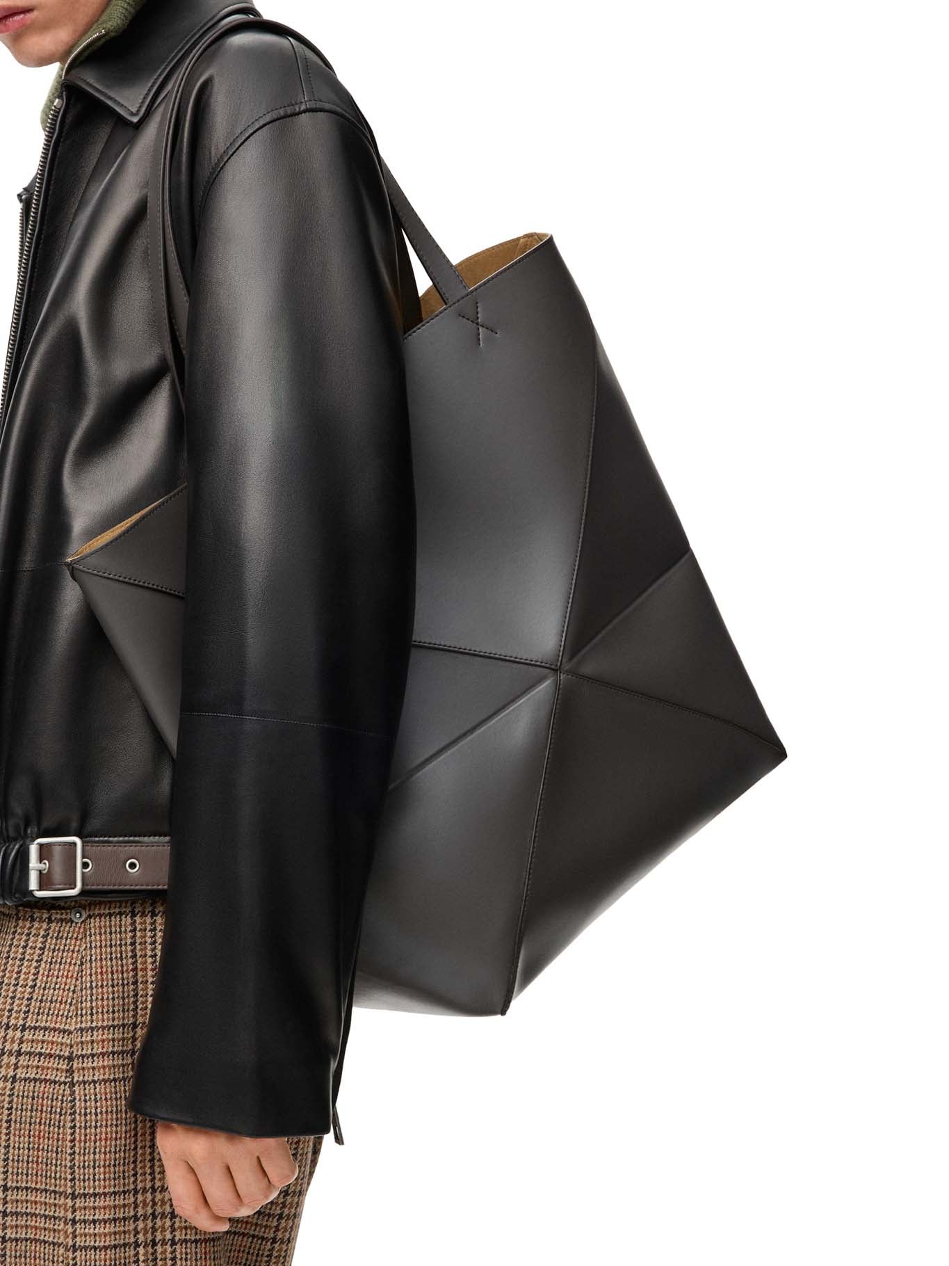 Puzzle Fold Tote XL Bag In Polished Calfskin Loewe оригінал – Купити в Україні – детальний вид