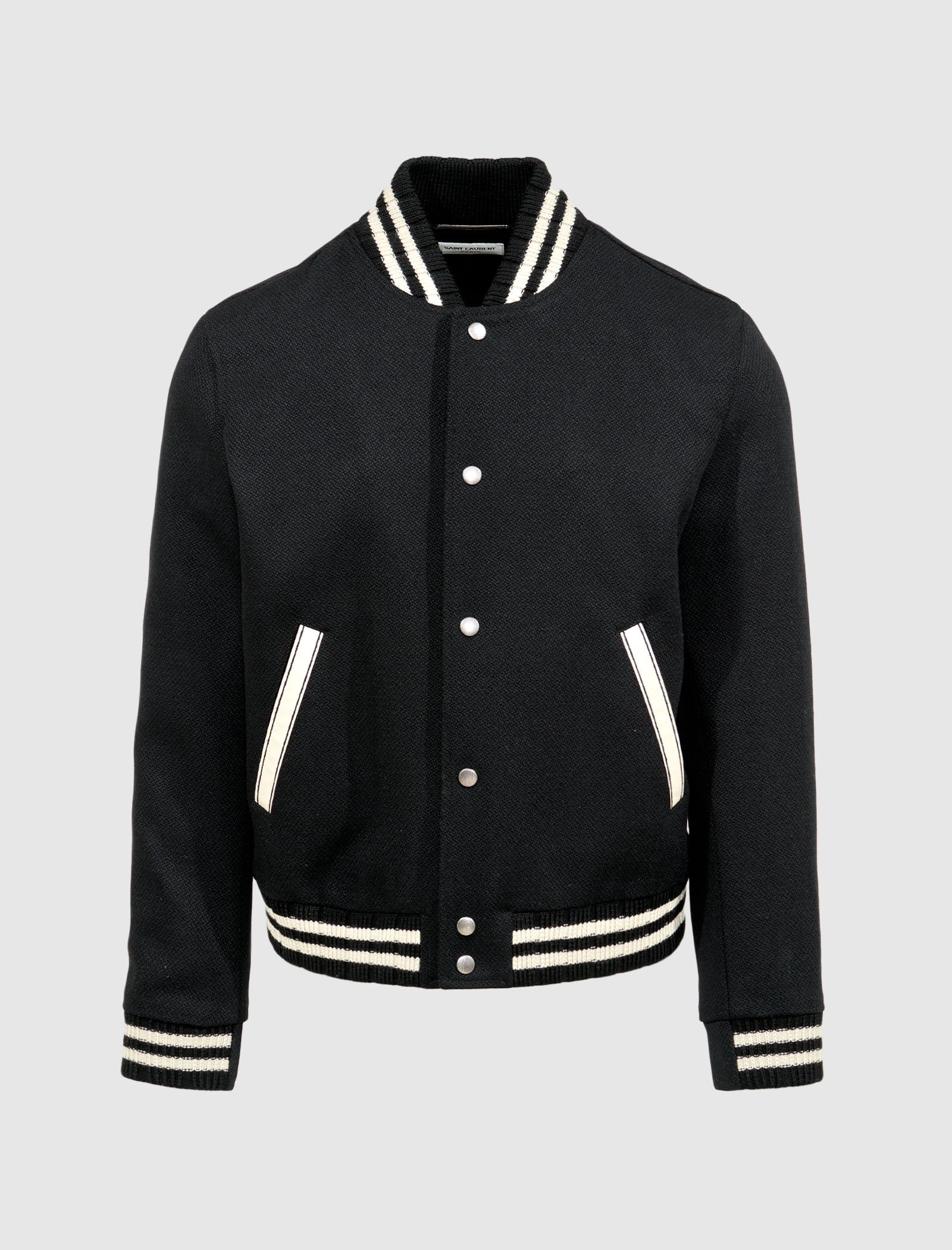 Оригінальна Teddy College Jacket Saint laurent – боковий вид
