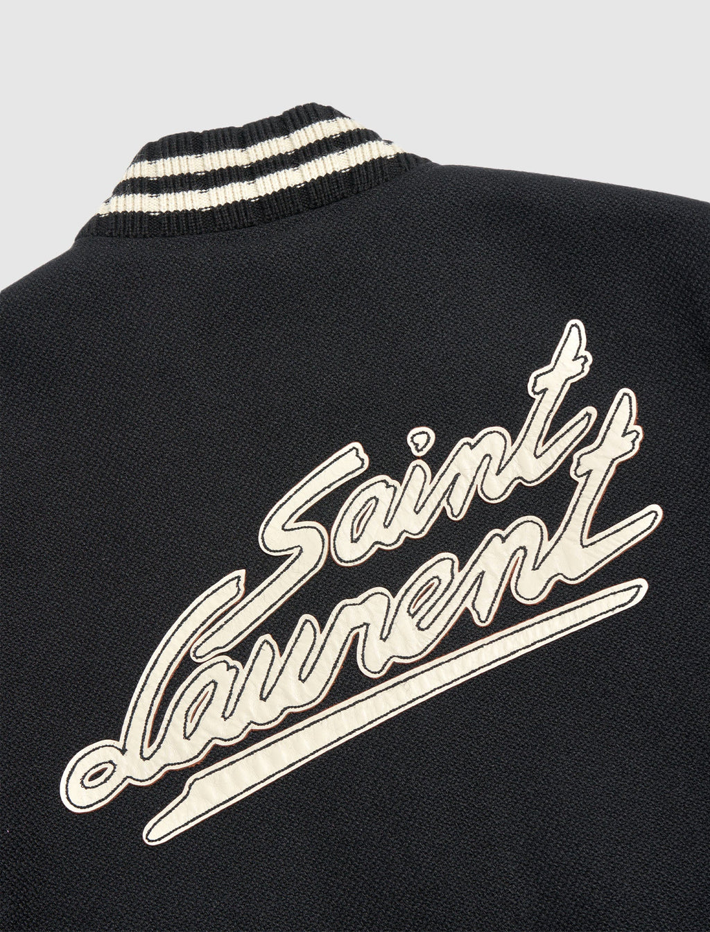 Оригінальна Teddy College Jacket Saint laurent – вид ззаду