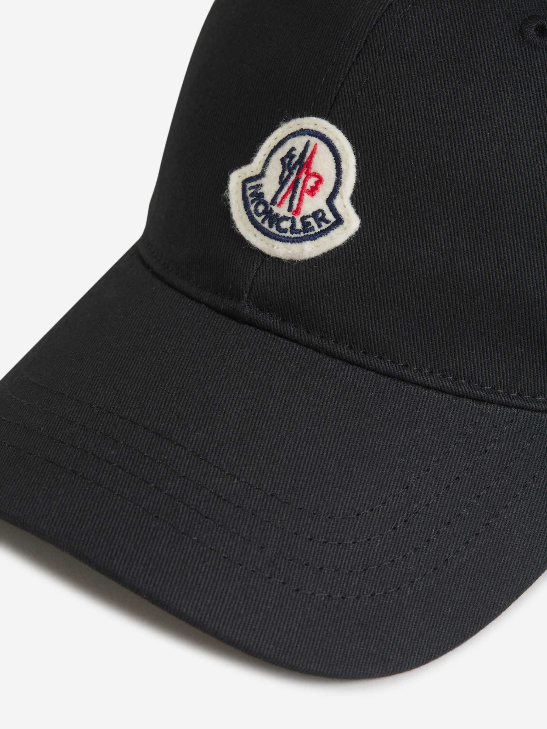 Оригінальна Logo Cotton Cap Moncler – збільшений вид