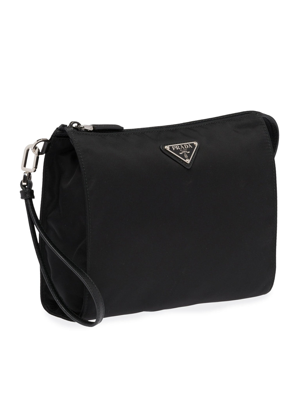 Оригінальна Necessaire In Re-Nylon And Saffiano Prada – вид ззаду