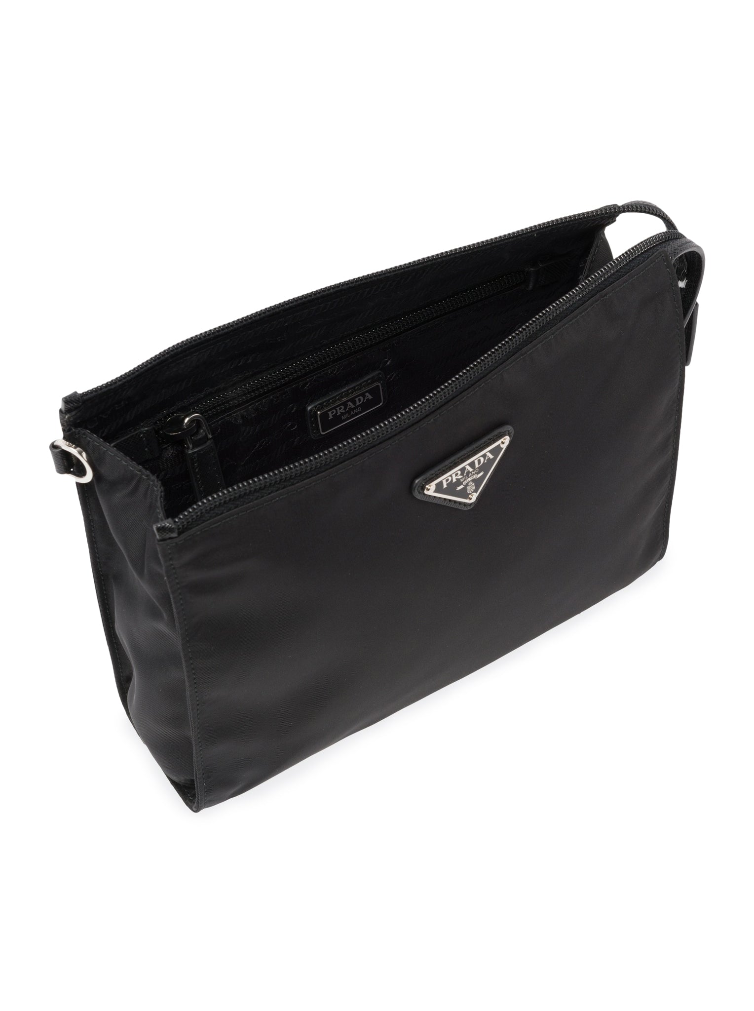 Оригінальна Necessaire In Re-Nylon And Saffiano Prada – збільшений вид