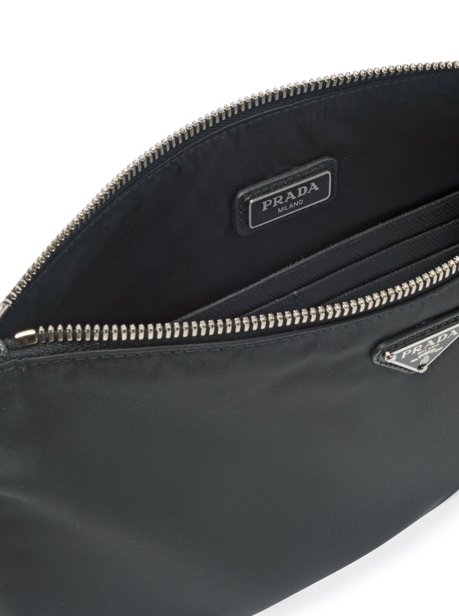 Оригінальна Re-Nylon Pouch In Saffiano Prada – вид 6