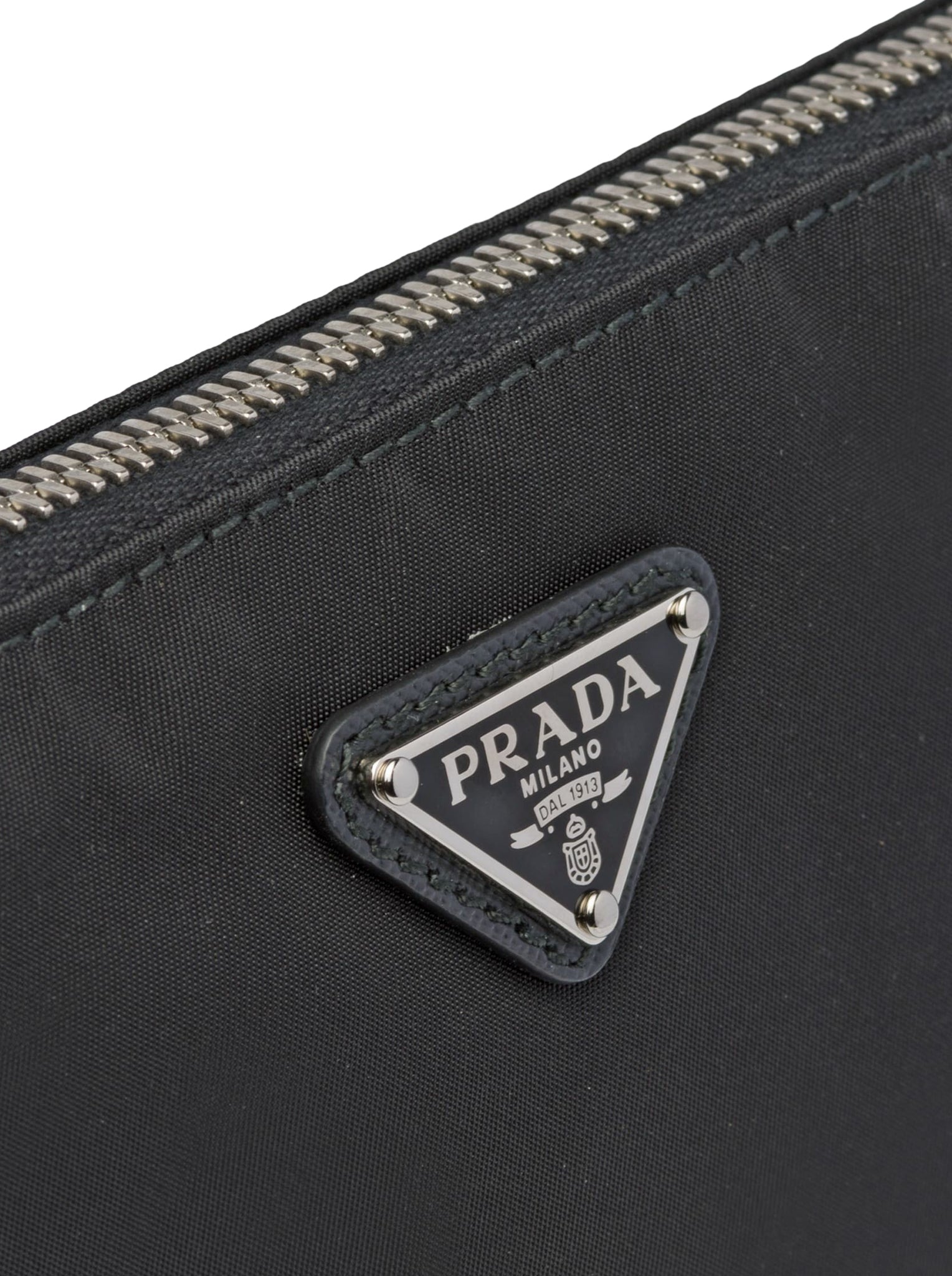 Оригінальна Re-Nylon Pouch In Saffiano Prada – вид 7