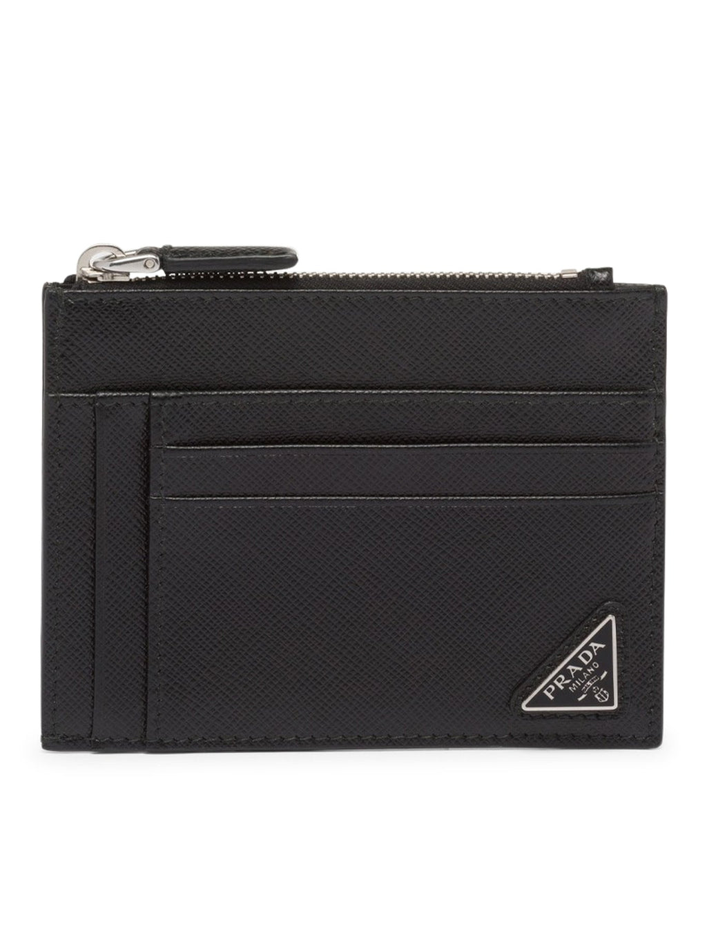 Saffiano Leather Card Holder Prada оригінал – Купити в Україні – боковий вид