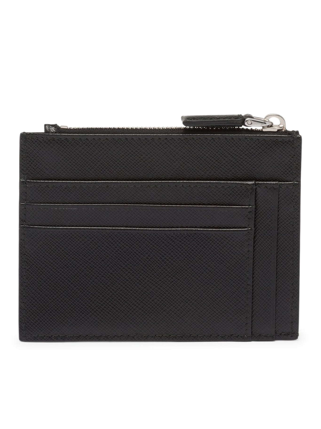 Saffiano Leather Card Holder Prada оригінал – Купити в Україні – вид ззаду