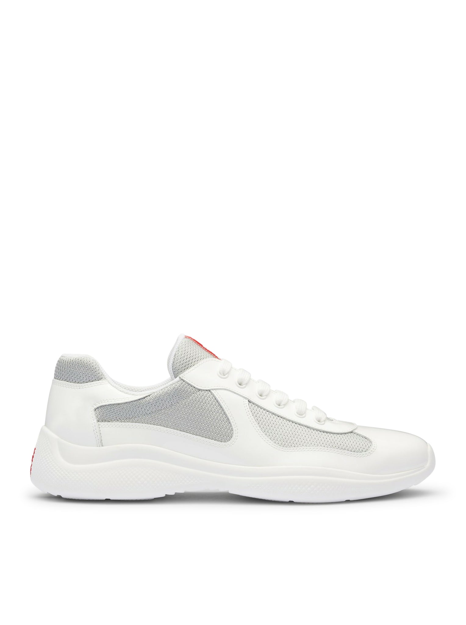 America`s Cup Patent Leather And Bike Fabric Sneakers Prada – Гарантія оригінальності – боковий вид