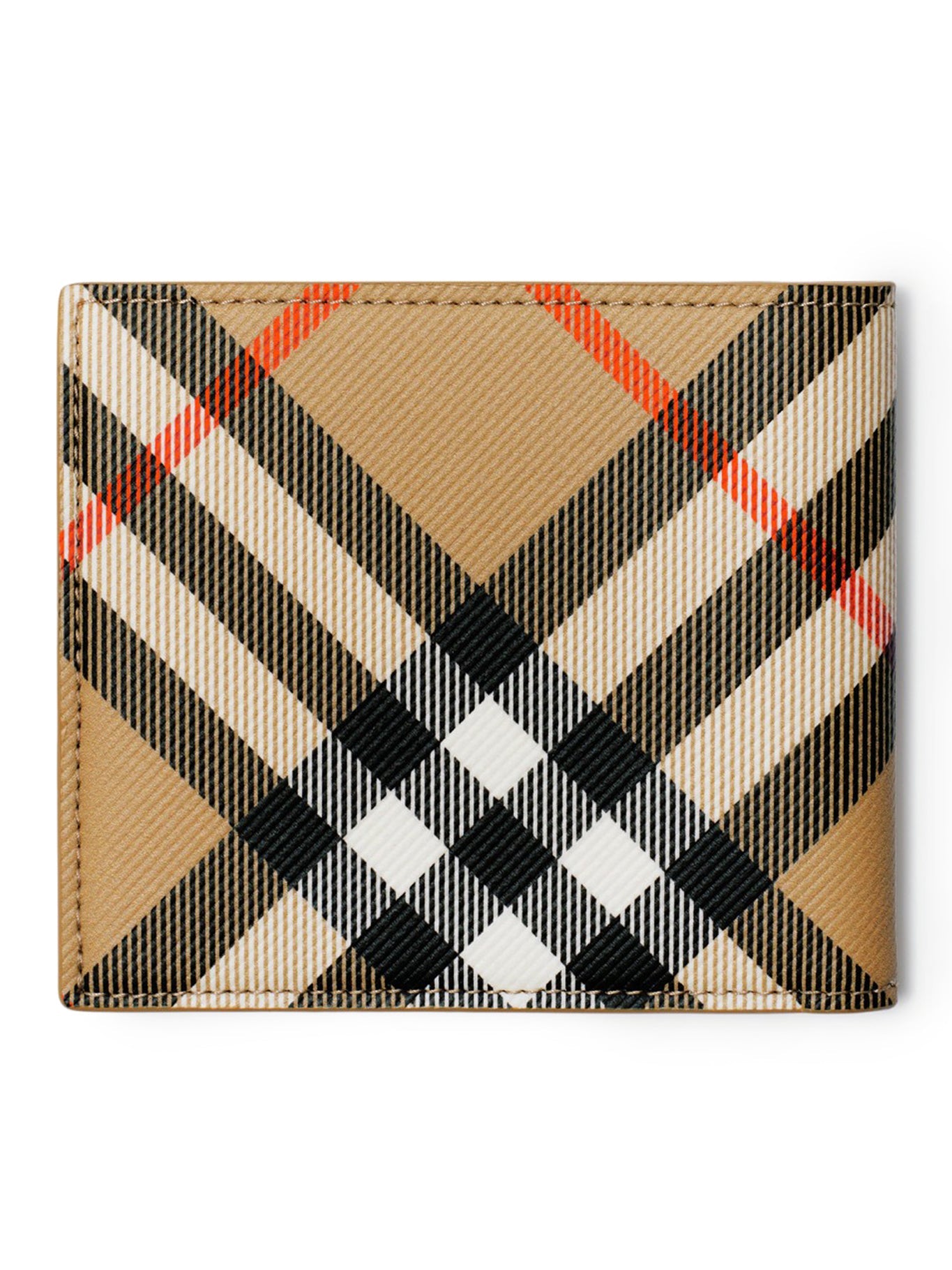 Оригінальна Vintage Check Bifold Wallet Burberry – вид ззаду