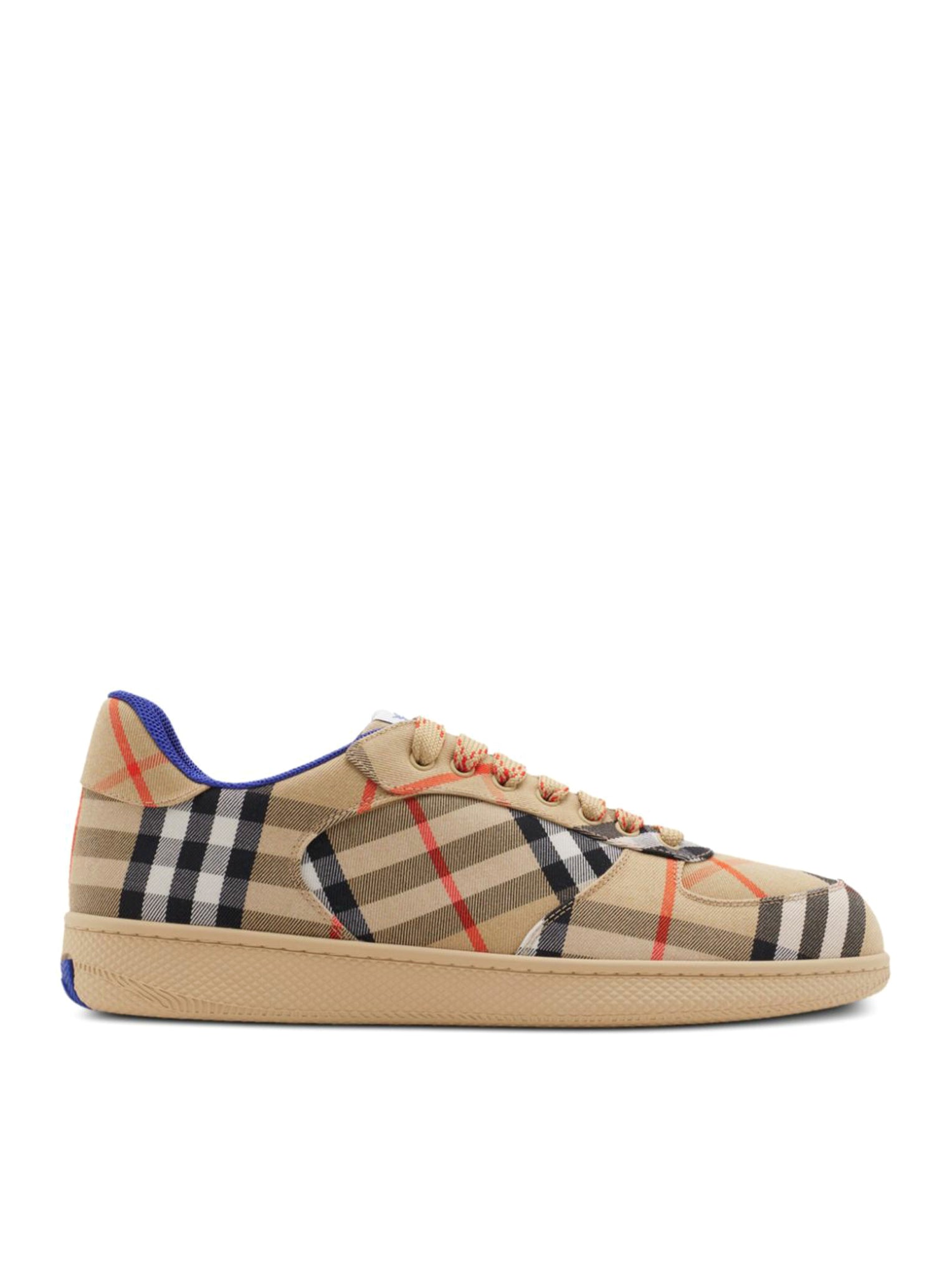 Checked Box Sneakers Burberry оригінал – Купити в Україні – боковий вид