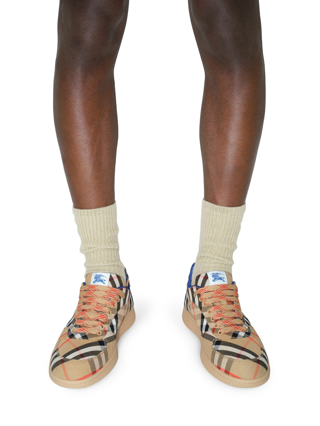 Checked Box Sneakers Burberry оригінал – Купити в Україні – вид ззаду