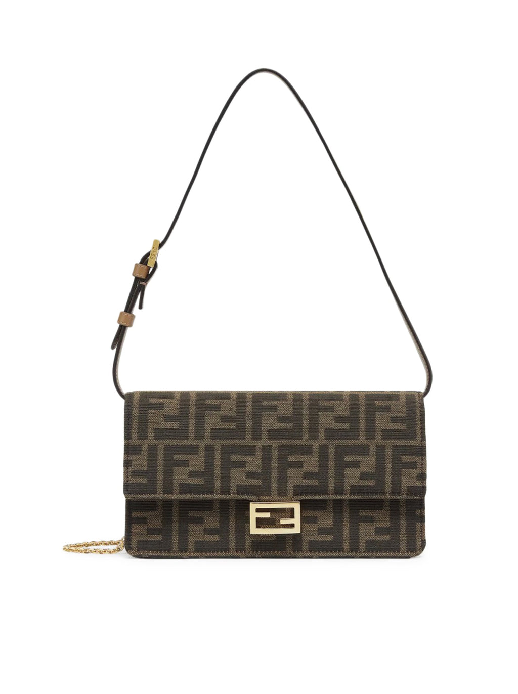 Wallet On Chain Baguette Fendi оригінал – Купити в Україні – боковий вид