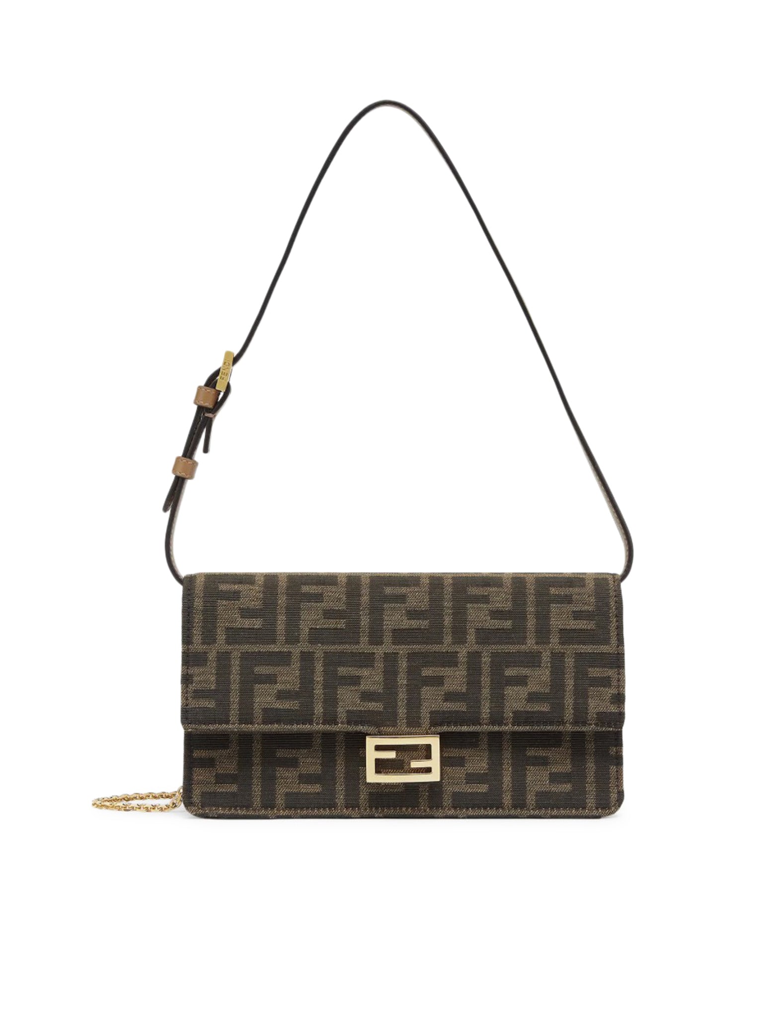 Wallet On Chain Baguette Fendi оригінал – Купити в Україні – боковий вид