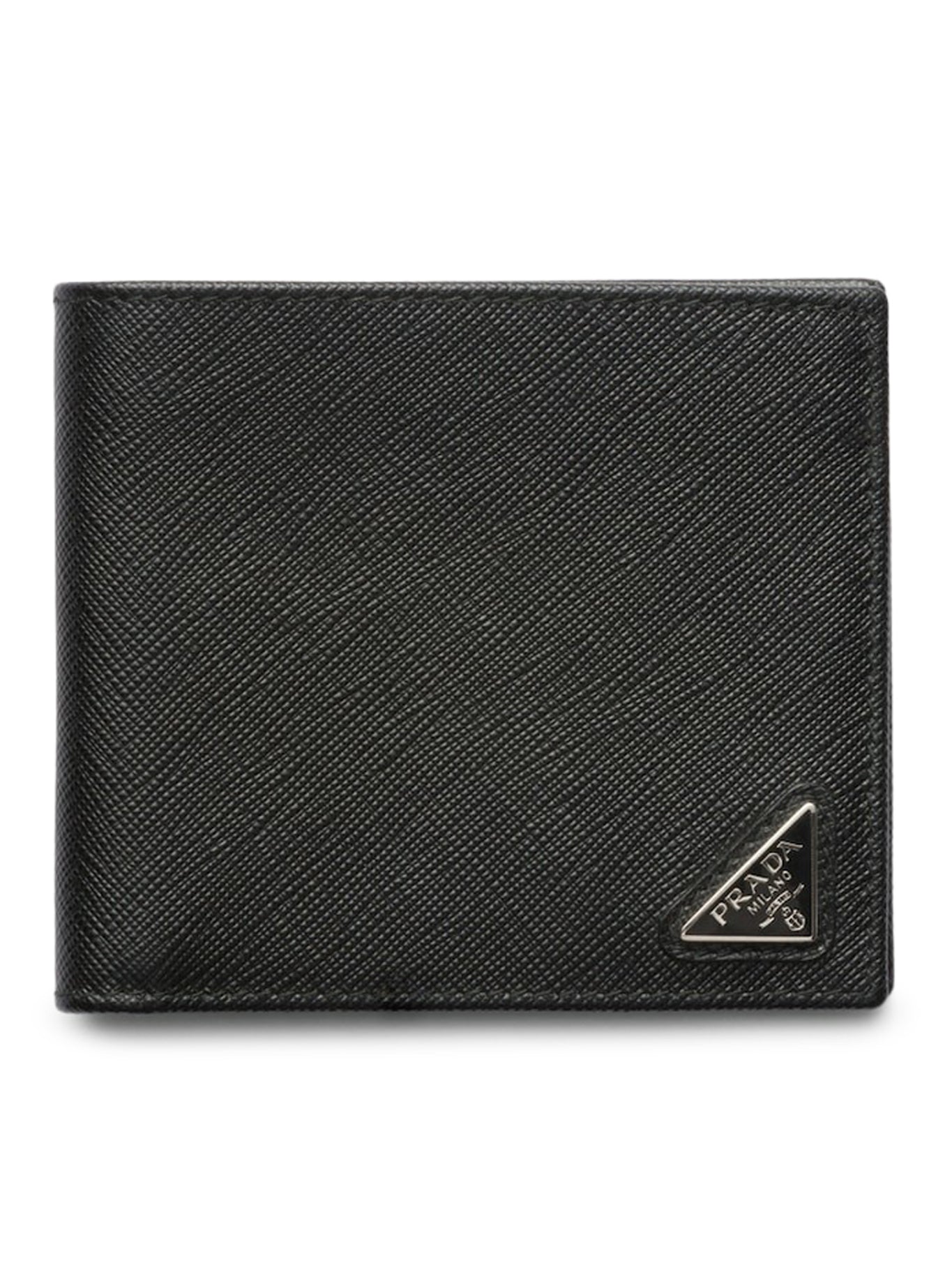 Оригінальна Saffiano Leather Wallet Prada – боковий вид