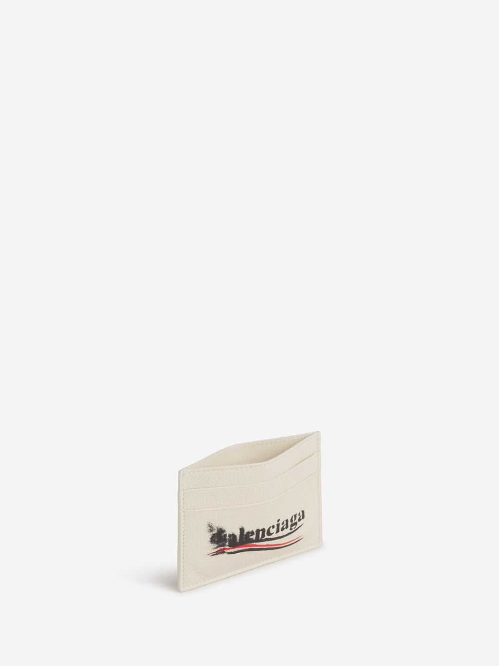 Logo Leather Card Holder Balenciaga – Гарантія оригінальності – вид ззаду