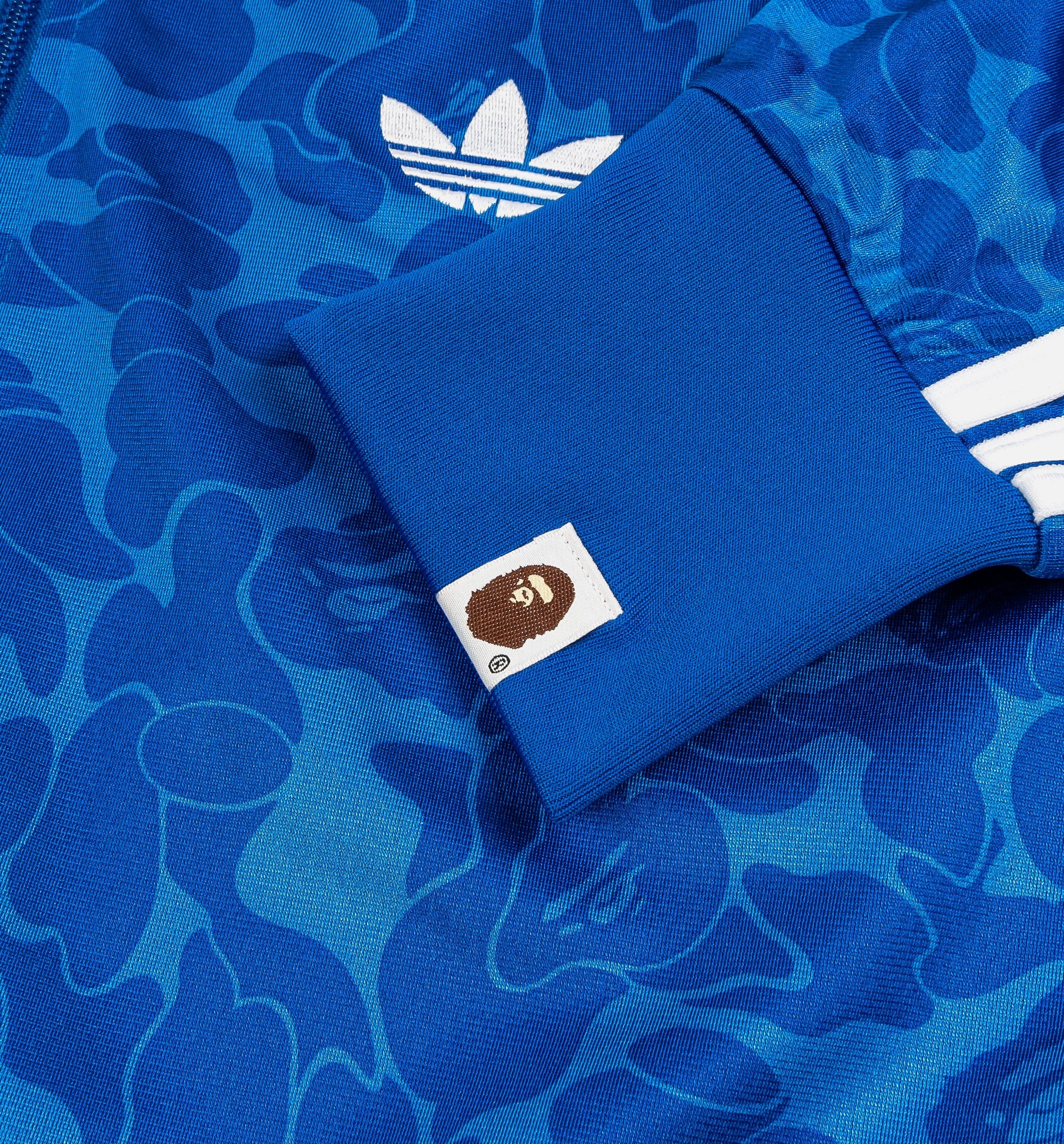 Bape X Adidas All Over Print Track Mens Jacket Adidas – Гарантія оригінальності – детальний вид