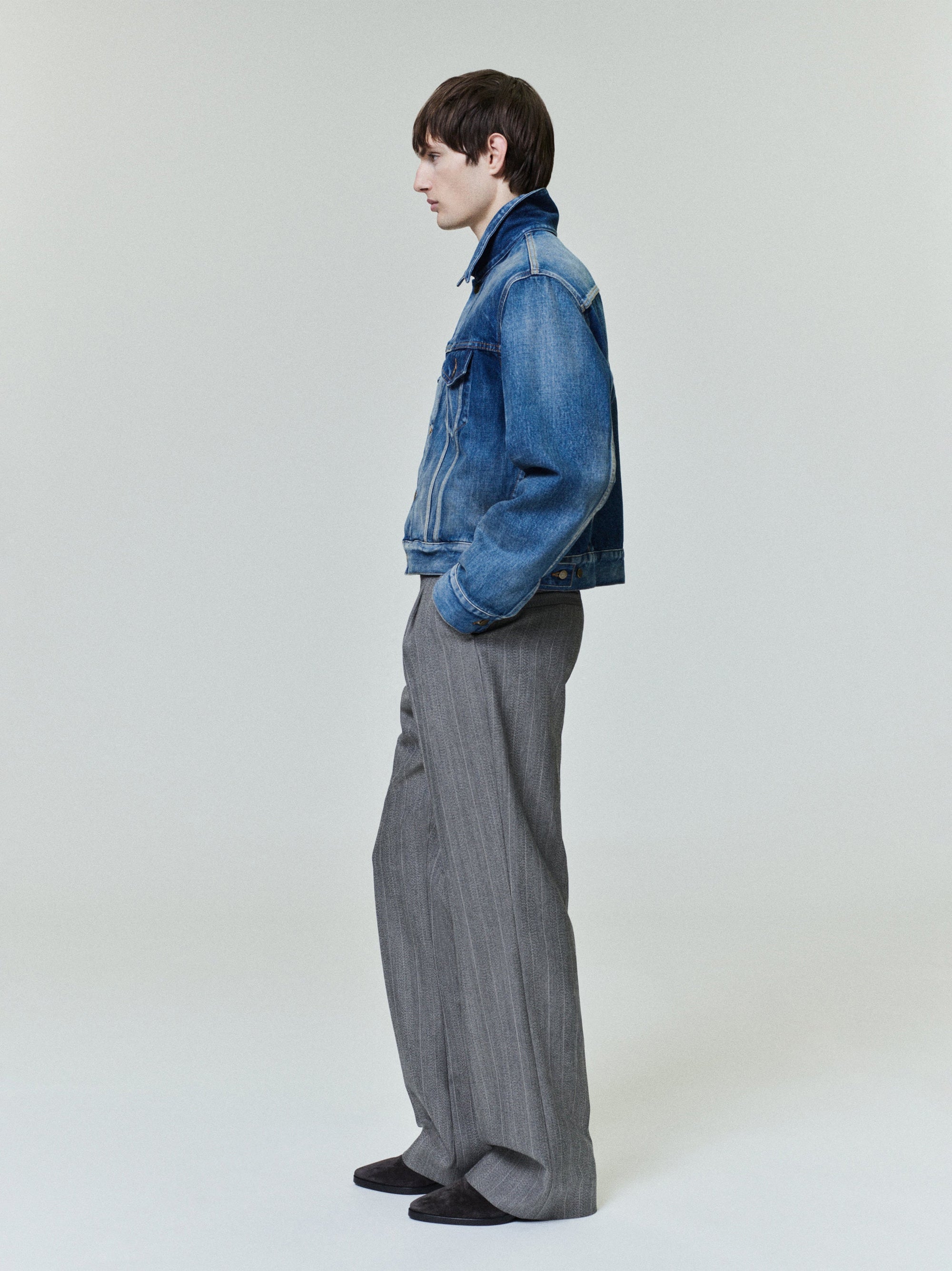 Denim Trucker Jacket Fear of god – Гарантія оригінальності – вид ззаду