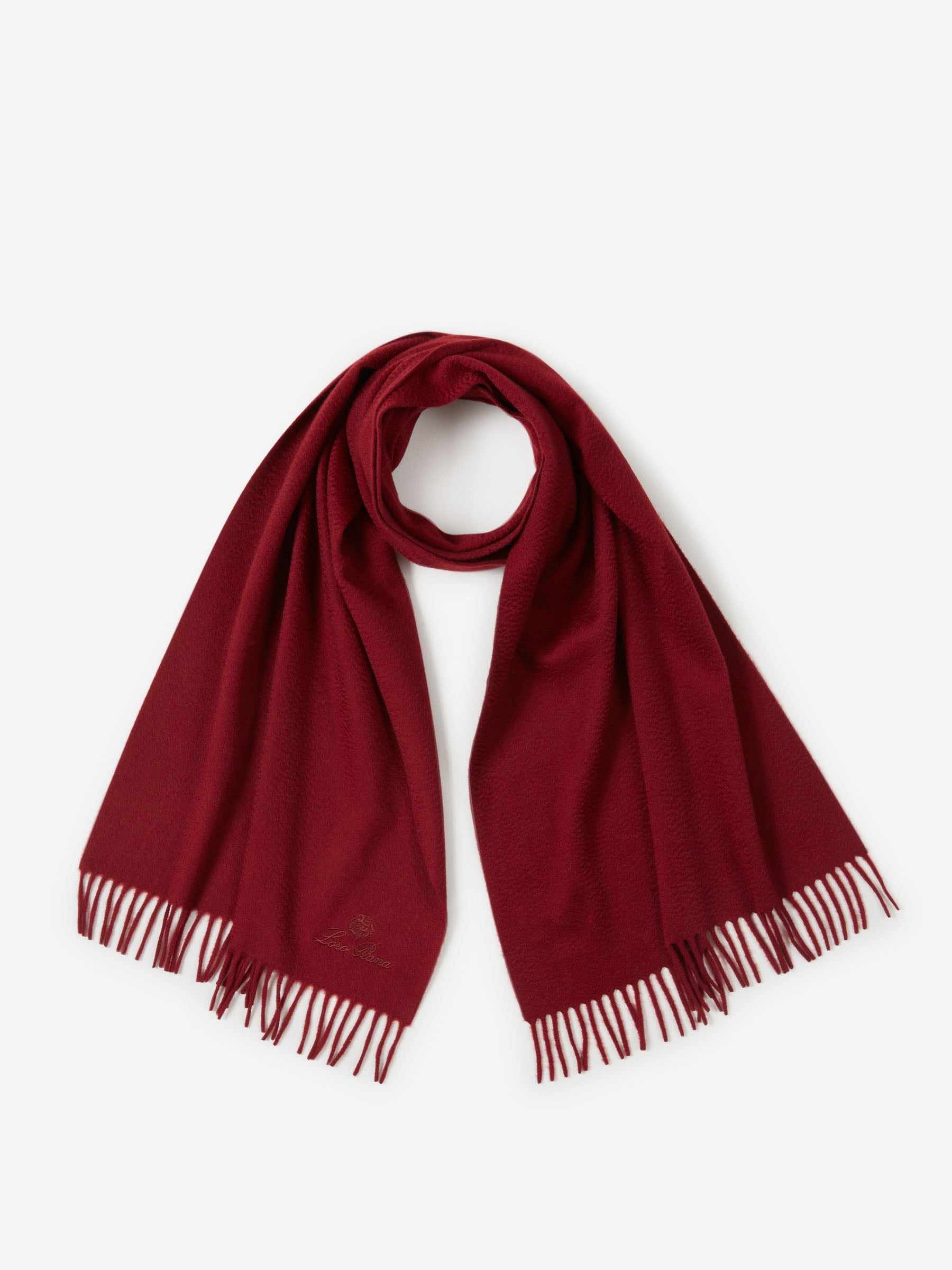 Bufanda Cashmere Unita Loro piana – Гарантія оригінальності – боковий вид