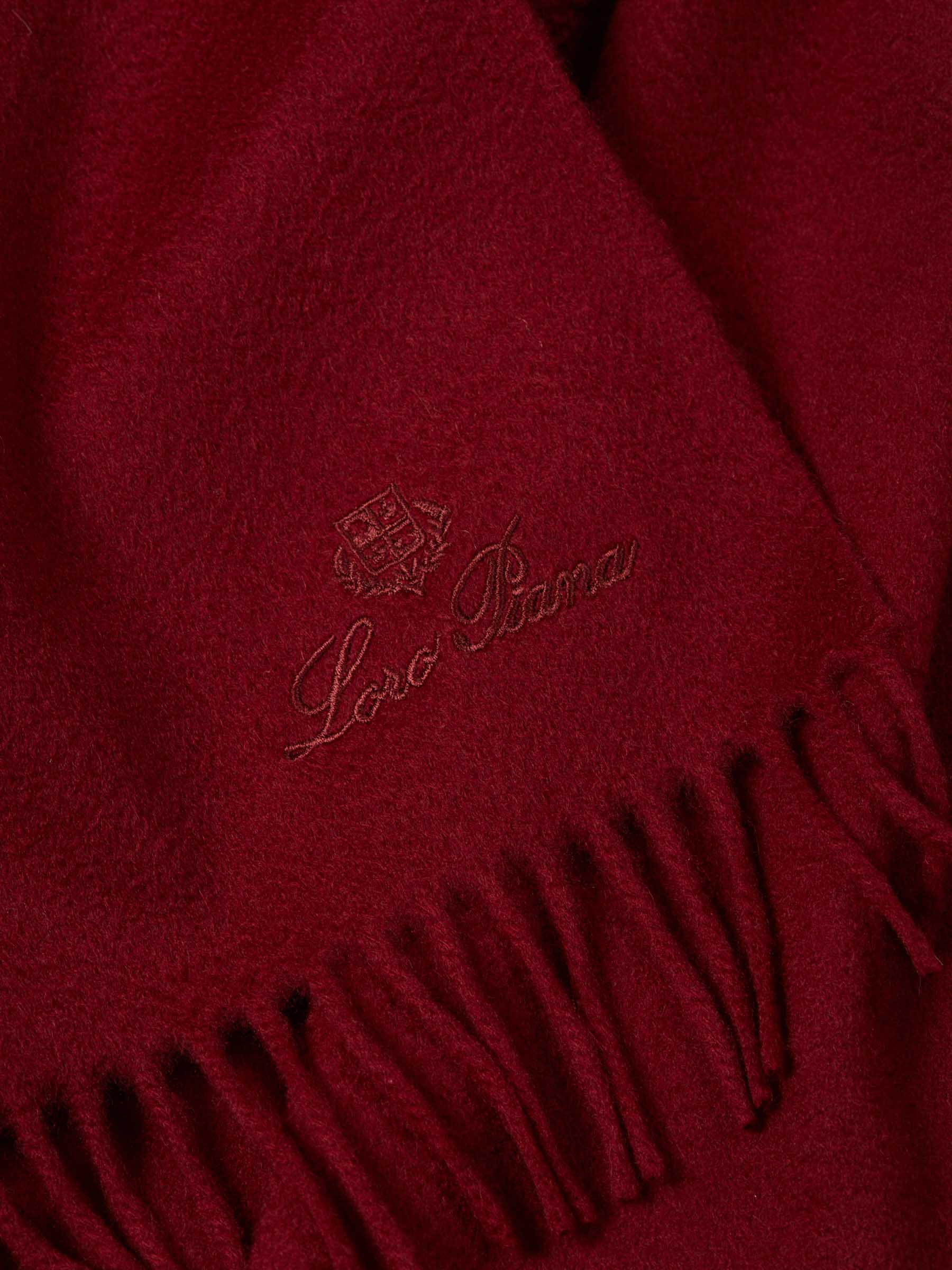 Bufanda Cashmere Unita Loro piana – Гарантія оригінальності – детальний вид